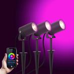 Tuinspots 3x Stark Tuinspot Antraciet met Smart Color LED, Verzenden