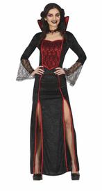 Vampier Halloween Kostuum Dames Rood, Hobby en Vrije tijd, Verzenden, Nieuw
