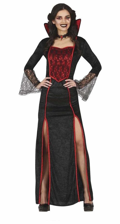 Vampier Halloween Kostuum Dames Rood, Hobby en Vrije tijd, Feestartikelen, Nieuw, Verzenden