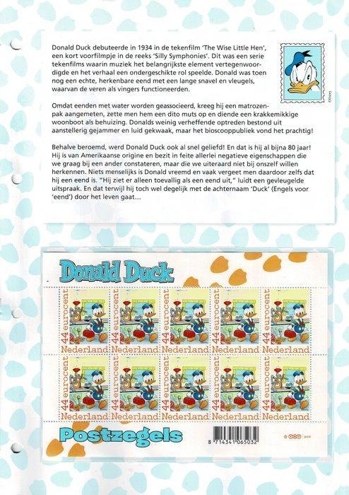 Nederland - Persoonlijke postzegels - 31 velletjes Donald, Postzegels en Munten, Postzegels | Nederland