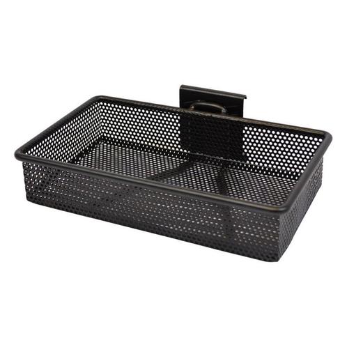 Metalen opbergmand 28 x 16,5 x 6,1 cm – wandhouder –, Auto-onderdelen, Ophanging en Onderstel, Ophalen of Verzenden