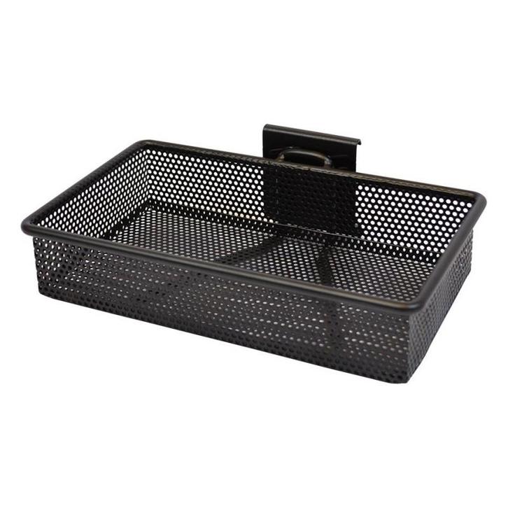 Metalen opbergmand 28 x 16,5 x 6,1 cm – wandhouder –, Auto-onderdelen, Ophanging en Onderstel, Ophalen of Verzenden