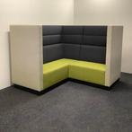Akoestische hoekbank, stilte bank, 190x190 cm, hoogte 142 cm, Gebruikt, Bureau