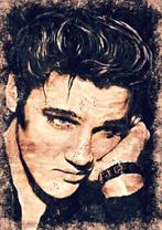 Elvis Presley - Oil Edition - High Quality Giclee Art - By, CD & DVD