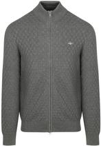 Gant Vest Texture Grijs maat Maat 48/50 (M) Heren, GANT, Nieuw, Grijs, Verzenden