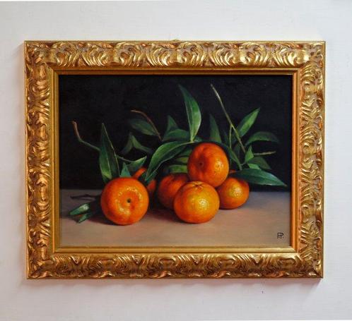 Francesco Parlato (XX-XXI) - Mandarini Sorrentini, Antiek en Kunst, Kunst | Schilderijen | Klassiek