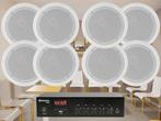 Adastra wachtkamer installatie 4 8x 100V luidsprekers +