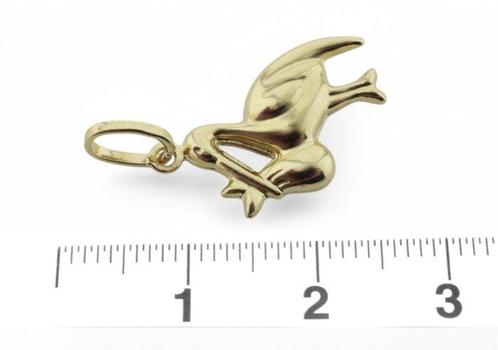 Zonder Minimumprijs - Hanger - 18 karaat Geel goud, Handtassen en Accessoires, Antieke sieraden
