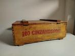 Cinzano / Pilsen - Toonbankkrat (2) - Hout - Cassa - jaren
