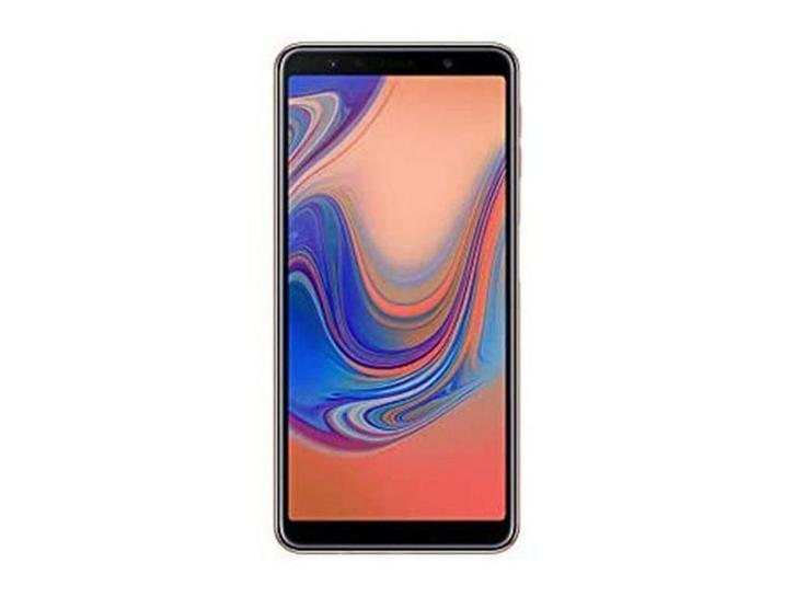Samsung Galaxy A7 (2018) - Smartphone - 64GB - Goud, Huis en Inrichting, Woonaccessoires | Overige, Zo goed als nieuw, Verzenden