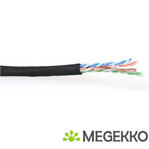 ACT CAT6 U/UTP PVC soepel patch zwart 100 m, Computers en Software, Overige Computers en Software, Nieuw, Verzenden