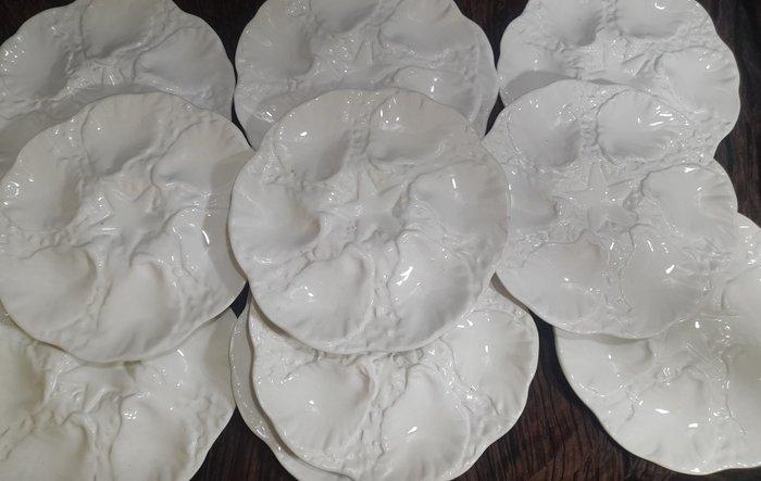 Tafelservies (11) - Majolica, Antiek en Kunst, Antiek | Meubels | Tafels