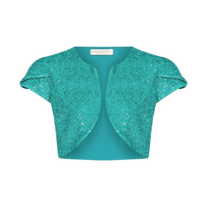 Rinascimento • pauw groene bolero • M, Kleding | Dames, Truien en Vesten, Verzenden