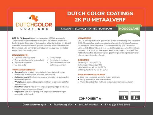 DCC 2K PU Topcoat - Hoogglans 10L, Doe-het-zelf en Bouw, Verf, Beits en Lak, Nieuw, Verzenden