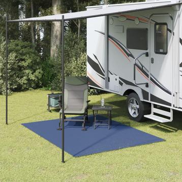 vidaXL Tenttapijt 2,5x2 m blauw, Verzenden