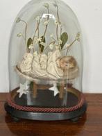 Beeldje, madonna bambina - 36 cm - geblazen - 70