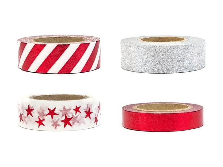 Washi Tape Kerst 10m 4st, Hobby en Vrije tijd, Feestartikelen, Nieuw, Verzenden