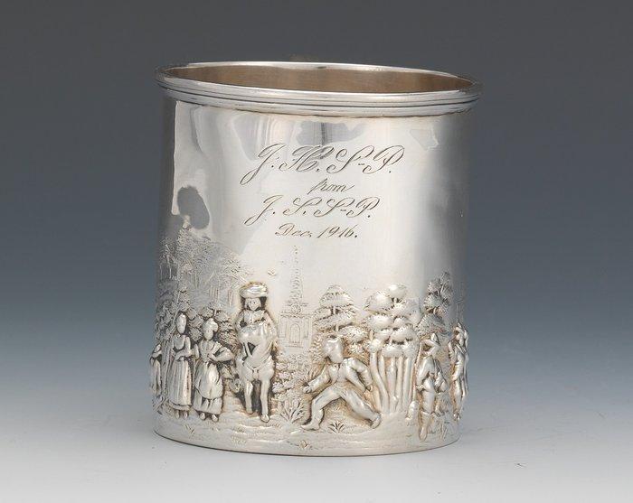 George Nathan & Ridley Hayes, Birmingham - Kroes - .925, Antiek en Kunst, Antiek | Zilver en Goud