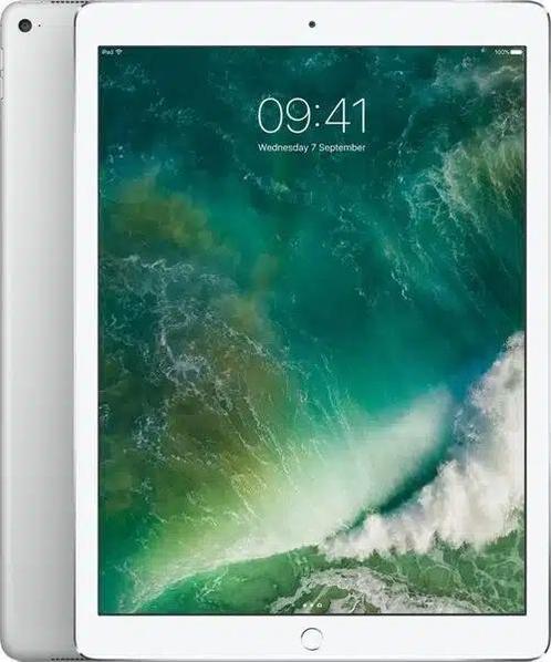 Apple iPad Pro 12,9 1e gen. (2015) WiFi 32GB Zilver met..., Computers en Software, Apple Desktops, Gebruikt, Ophalen of Verzenden