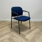 Ahrend 320 vergaderstoel, blauw - antraciet