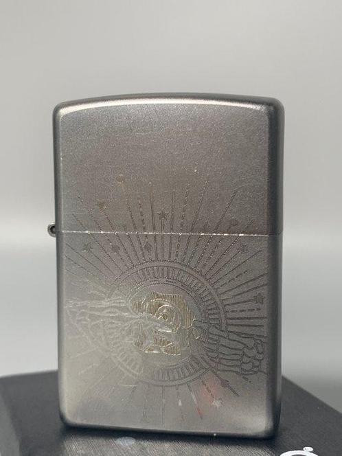 Zippo - Skull Rose - Zonder Minimumprijs - Aansteker - Koper, Verzamelen, Rookartikelen, Aanstekers en Luciferdoosjes