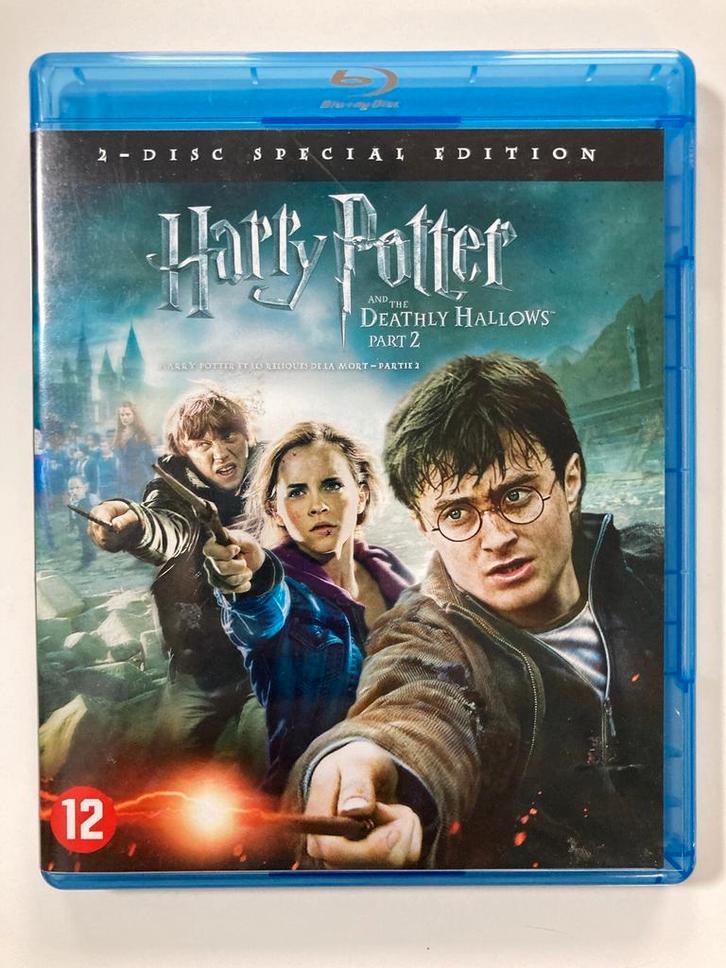 HARRY POTTER AND THE DEATHLY HALLOWS PART 2 (BLURAY), Cd's en Dvd's, Blu-ray, Gebruikt