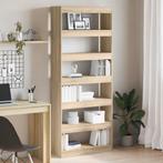vidaXL Sonoma Eiken Boekenkast Sonoma eiken Gefabriceerd, Verzenden, Nieuw