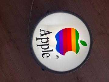 Original Vintage Apple Werbeleuchte , Wandlampe - Enseigne