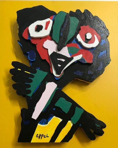 Karel Appel (1921-2006) - Dancing girl, Antiek en Kunst, Kunst | Schilderijen | Modern