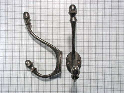 Hoed en jashaak met eikel, ijzer geroest, Huis en Inrichting, Woonaccessoires | Kapstokken, Nieuw, Overige materialen