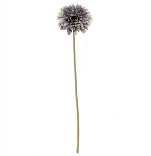 Gerbera 53 cm Lila Zijden bloemen / st, Huis en Inrichting, Woonaccessoires | Kunstplanten en Kunstbloemen, Nieuw