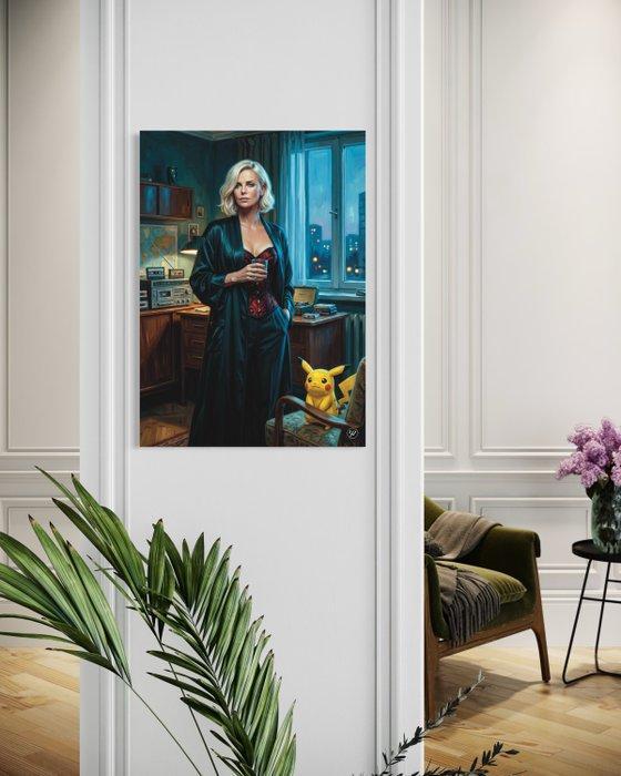 SDIMART 1996 - Lorraine Broughton and Pikachu Atomic Blonde, Games en Spelcomputers, Spelcomputers | Overige Accessoires