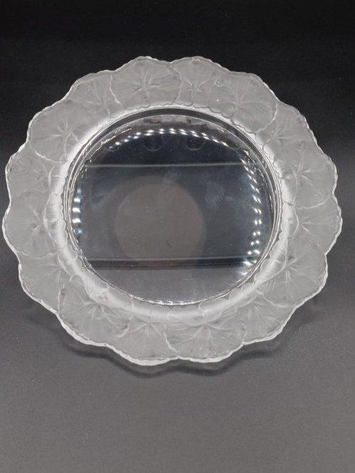 Lalique - Plateau - Honfleur - Cristal, Antiquités & Art, Antiquités | Verre & Cristal