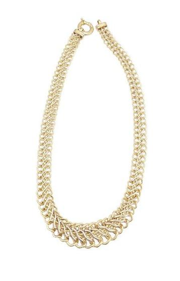 Collier - 18 carats Or blanc, Or jaune