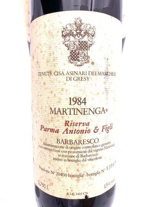 1984-1987 Martinenga & 1991 Villa Martis; Tenute Cisa, Verzamelen, Wijnen