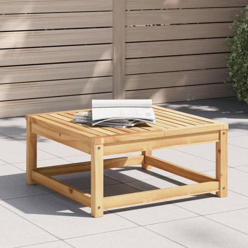 vidaXL Tuintafel 63x63x30 cm massief acaciahout, Tuin en Terras, Tuinsets en Loungesets, Nieuw, Verzenden