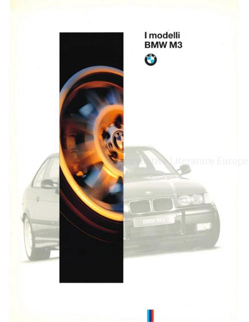 1996 BMW M3 BROCHURE ITALIAANS, Livres, Autos | Brochures & Magazines