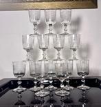 Baccarat, attr. - Wijnglas (14) - Kristal, Antiek en Kunst, Antiek | Glaswerk en Kristal