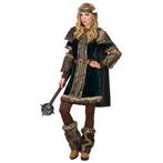 Viking Kostuum Bruin Dames, Kleding | Dames, Carnavalskleding en Feestkleding, Verzenden, Nieuw