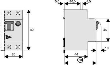 RCBO Aardlekautomaat 40A 30mA Type B 6kA - 236756, Verzenden