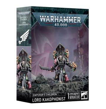 Emperors Children Lord Kakophonist (Warhammer 40.000 nieuw) beschikbaar voor biedingen