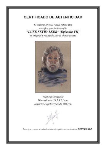 Miguel Ángel Alfaro Rey - Star Wars - Litografía Set of 5 - beschikbaar voor biedingen