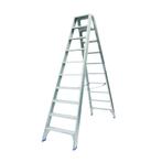 Solide dubbele trapladder 2×10 treden – 2.50m, Doe-het-zelf en Bouw, Ladders en Trappen, Ophalen of Verzenden, Nieuw, Trap, 2 tot 4 meter