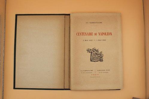 La Sabretache - Centenaire de Napoléon - 1921, Antiek en Kunst, Antiek | Boeken en Manuscripten