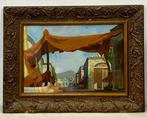 Alberto Bonetti (XIX) - Paesaggio orientalista, Antiek en Kunst, Kunst | Schilderijen | Klassiek