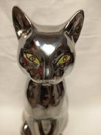Lucienne Monique - Figurine - Katze - Faïence fine,, Antiquités & Art