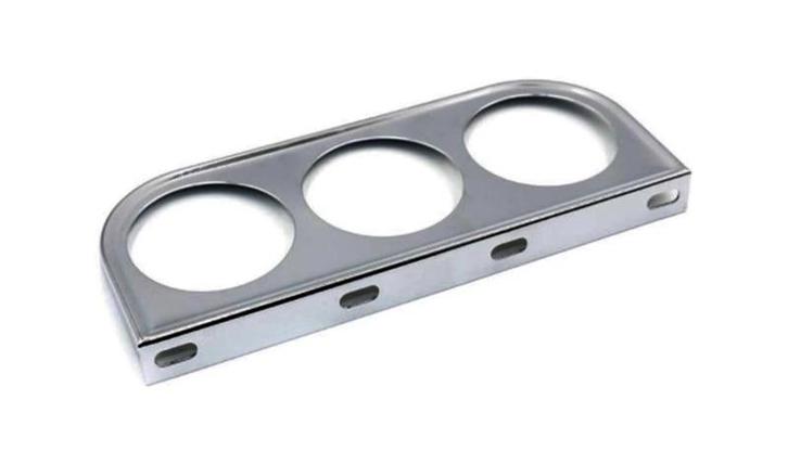 Meterhouder 3 meters onderbouw chroom, Auto diversen, Auto-accessoires, Nieuw, Ophalen of Verzenden