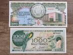 Burundi. - 1000 and 5000 Francs 1991-1997 - Pick 31d and 40, Timbres & Monnaies