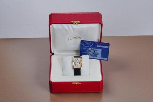 Cartier - Tank Américaine 18k Yellow Gold Collection Privée, Handtassen en Accessoires, Horloges | Heren