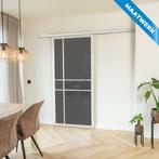 Stalen Schuifdeur met koofsysteem 6 Vlaks Wit Maatwerk Rook, Doe-het-zelf en Bouw, Nieuw, Metaal